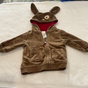 Gymboree 6-12m dog hoodie great condition